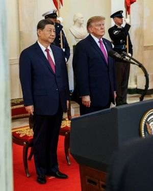 Sursă foto: Facebook/The White house, Xi Jinping, Donald Trump